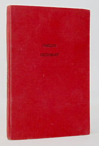 Morrison, W. M. Dictionary of the Tshiluba Language (Sometimes known as the Buluba-Lulua, or Luba-Lulua)