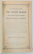 Load image into Gallery viewer, 1907-1913 Reports of the Punjab Mission of the Presbyterian Church in the United States of America