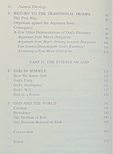 Donceel, J. F. Natural Theology (1962)