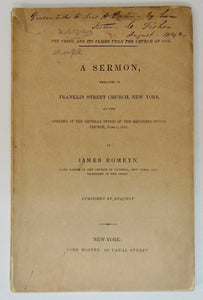 Romeyn, James. The Crisis, and Its Claims upon the Church of God (1842)