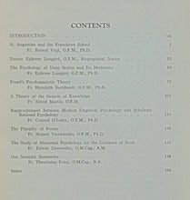 Load image into Gallery viewer, Vogel, Claude L. Psychology and the Franciscan School: A Symposium of Essays (1932)