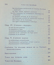 Load image into Gallery viewer, Regis, L. -M. L&#39;Opinion Selon Aristote (1935)
