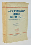 Michotte, A. Causalite, Permanence et Realite Phenomenales: Études de Psychologie Experimentale