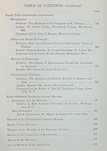 Hart. Philosophy and the Experimental Sciences (Proceedings of the American Catholic Philosophical Association, volume xxvi)