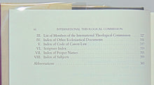 Load image into Gallery viewer, Sharkey. International Theological Commission: Texts and Documents, 1965-1985