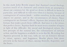 Load image into Gallery viewer, Bowlin. Contingency and Fortune in Aquinas&#39;s Ethics (Cambridge Studies in Religion and Critical Thought)