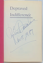 Load image into Gallery viewer, Tenenbaum. Depraved Indifference [SIGNED]