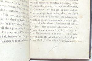 Adams, T. Democracy Unveiled; in A Letter to Sir Francis Burdett (1811)