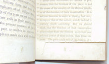 Load image into Gallery viewer, Adams, T. Democracy Unveiled; in A Letter to Sir Francis Burdett (1811)