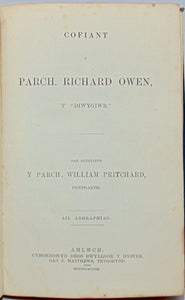 Pritchard. Cofiant y Parch. Richard Owen, y "Diwygiwe" (1889)