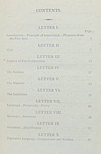 Load image into Gallery viewer, Gregory, George. Letters on Literature and Taste, and Composition (1809)