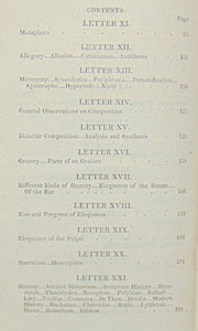 Gregory, George. Letters on Literature and Taste, and Composition (1809)