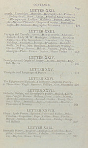 Gregory, George. Letters on Literature and Taste, and Composition (1809)