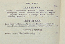 Load image into Gallery viewer, Gregory, George. Letters on Literature and Taste, and Composition (1809)