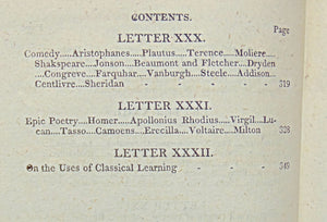 Gregory, George. Letters on Literature and Taste, and Composition (1809)