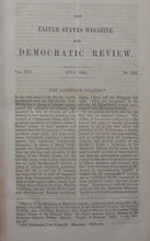 Load image into Gallery viewer, The United States Magazine and Democratic Review. New Series. Volume XIII. 1843