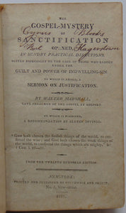 Marshall, Walter. The Gospel-Mystery of Sanctification Opened, in sundry practical Directions (1811)