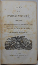 Load image into Gallery viewer, Laws of the State of New-York, passed at the Sixty-eighth Session of the Legislature , 1845