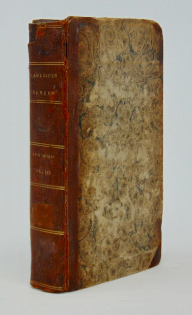 The North American Review. Vol. XII. New Series Vol. III. 1821