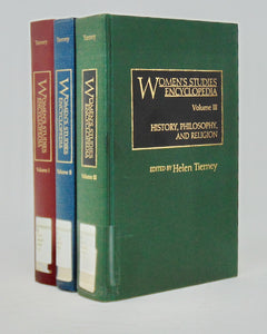 Tierney. Women's Studies Encyclopedia (3 volume set)