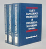 Sax's Dangerous Properties of Industrial Materials (3 volume set)