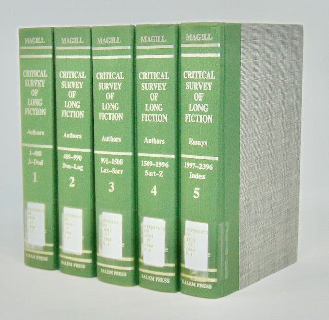 Magill. Critical Survey of Long Fiction: Foreign Language Series (5 volume set)