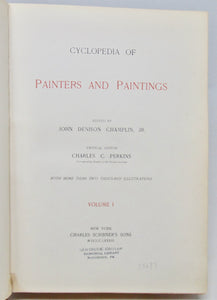 Cyclopedia of Painters and Paintings (4 volume limited edition set); With more than Two Thousand Illustrations.