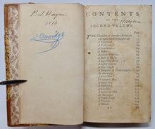 Load image into Gallery viewer, Butler, Samuel. The Genuine Remains in Verse and Prose of Mr. Samuel Butler, Author of Hudibras (2 volume set)