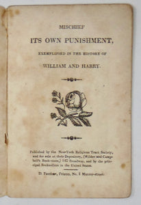 Anderson, Alexander [illustrator]. Mischief its own Punishment, Exemplified in the History of William and Harry