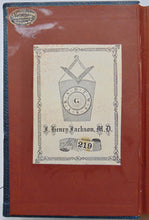 Load image into Gallery viewer, Brown, John. Spare Hours: Second Series [Masonic Bookplate] 1866