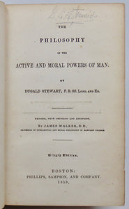 Stewart. The Philosophy of the Active and Moral Powers of Man (1859)