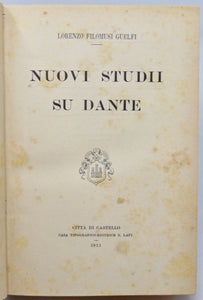 Guelfi. Nuovi Studii su Dante (1911)