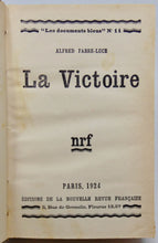 Load image into Gallery viewer, Fabre-Luce, Alfred. La Victoire [Signé par l&#39;auteur] 1924