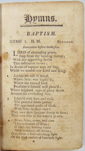 The Boston Collection of Sacred Hymns (1808) Baptist Revival Hymnal