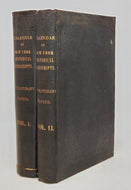 New York Manuscript Records, War of the Revolution (2 vol set) 1868