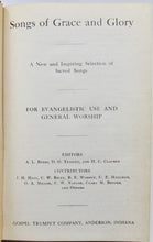 Load image into Gallery viewer, Byers &amp;c.  Songs of Grace and Glory: Gospel Trumpet Company, 1918