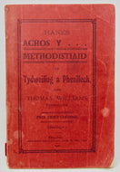 Williams. Hanes Achos Y Methodistiaid yn Tydweiliog a Phenllech (1909)