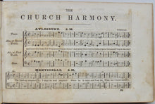 Load image into Gallery viewer, Smith, Henry. The Church Harmony: containing a selection of Psalm and Hymn Tunes