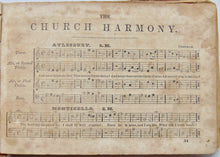 Load image into Gallery viewer, Smith, Henry. The Church Harmony 1841 four-shape shape-note tunebook