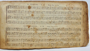 Wyeth's Repository of Sacred Music FIRST EDITION 1810 shape note tunebook