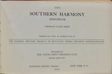 Load image into Gallery viewer, Walker, William. The Southern Harmony Songbook, 1939 Reprint