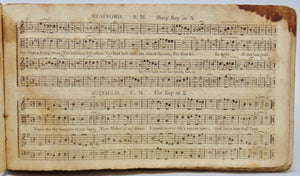Wyeth's Repository of Sacred Music, 1816 4-shape shape-note tunebook