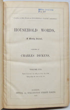 Load image into Gallery viewer, Dickens, Charles. Household Words, January 1856 to July 1856