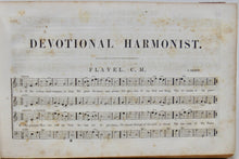 Load image into Gallery viewer, Dingley.  The Devotional Harmonist, 1849 Shaped Note Tunebook