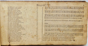 Doll, Joseph. Der Leichter Unterricht In der Vocal Musik, Enthaltend, die vornehmsten Kirchen-Melodien 1810