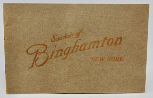 Souvenir of Binghamton, New York:  1904 Photobook