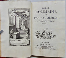 Load image into Gallery viewer, Goldoni.  Delle Commedie di Carlo Goldoni Avvocato Veneto (16 volumi) 1761