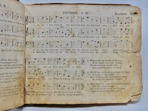 Cole, John. Union harmony, or Music made easy 1868 Shape-note, Virginia