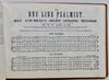 Day, H. W. The One Line Psalmist; Day and Beal's New Musical Notation and Sight-Singing Method