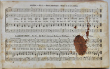 Load image into Gallery viewer, Eyer, Henry C. Die Union Choral Harmonie...The Union Choral Harmony 1839